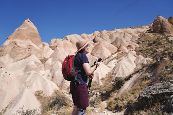 Walking in Cappadocia